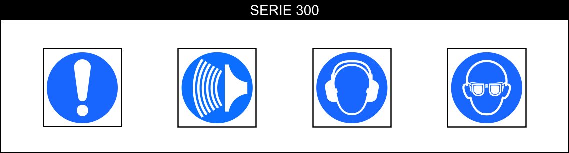 cartelli segnalatori obbligo serie 300