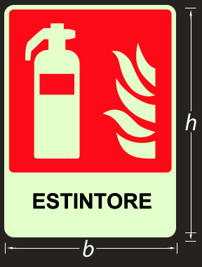 cartelli antincendio luminescenti 451